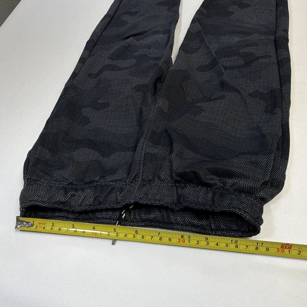 Old Navy Go-Dry Boys Jogger Pants Camo Black Gray Elastic Waist Size 8 M